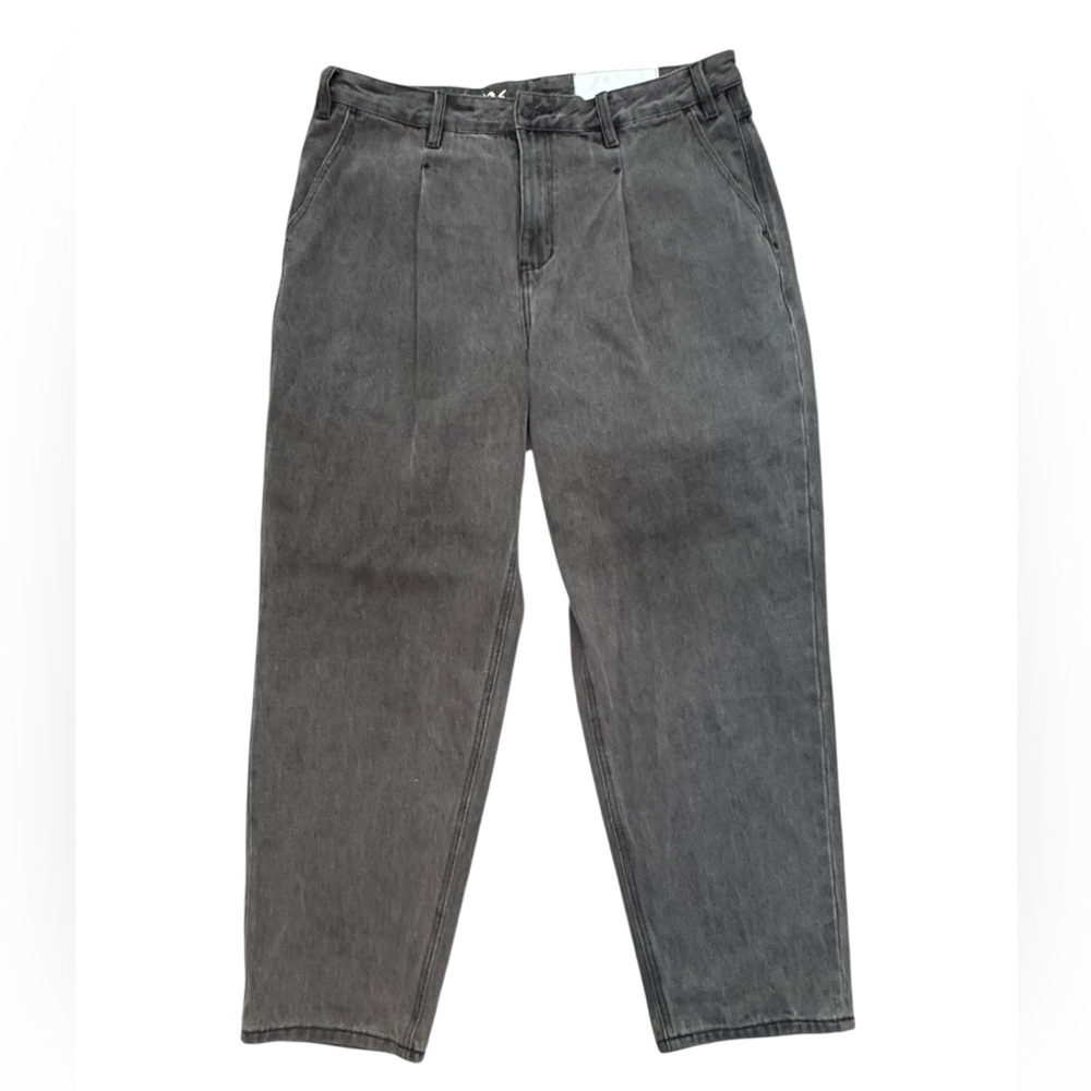 Kennedy men’s wide tapered leg pleated jeans size 36